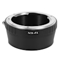 Miniatyrbillede 1 af 5: Sort objektivadapter til F AI-objektiv til X Mount-kamera, passer til X-E1 DC287