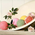 Miniatyrbild 5 av 5: 20 Stycken 10 Set DIY Metall Badbollsform för Hantverk DIY Tillverkningsmaterial 5.5X2.5cm