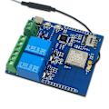 Miniatyrbild 2 av 5: DC 5V STM32 4G Nätverksansluten Dubbelriktad Relä Reläutvecklingskort Inbyggd AIR780E Modul I/O Port STM3