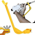 Miniatyrbilde 1 av 4: Golf Swing Guide Treningskorrigerer Trener Gest Hjelp Håndledd Arm Kontroll - RiRi