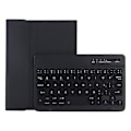 Miniatyrbild 3 av 3: C06B Kompatibelt för iPad mini (2024) / mini (2021) Anti-Repskyddande Fodral med Bluetooth-Tangentbord Stöttåligt Ställ Läder C Black