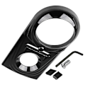 Miniatyrbilde 1 av 5: For Softail Deluxe Fat Boy Springer Motorsykkel Dashbord Innlegg Deksel Trim, B