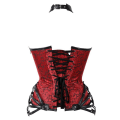 Miniatyrbild 3 av 5: Midjetränare Shapewear Toppar Damkläder Underkläder Sexig Korsett grey S