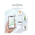 Miniatyrbilde 1 av 5: RL2 GSM 4G Smart Relé Bryter Timer Kontroller SMS App Fjernkontroll Hvitevarer Automatisk Dør