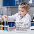 Miniatyrbilde 5 av 5: Periodisk system med ekte elementer inni, Ekte elementer periodisk system, Tabla Periodica Con Element