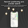 Pikkukuva 1 / 5: Bluetooth GPS-paikannin Air Tag -korvaajaksi Etsi-toiminnon kautta: löydä laukku, pullo, kortti, lompakko, pyörä, avaimet