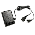 Miniatyrbillede 4 af 5: Fodpedal Anti-Slip 13,5 cm Lang 9 cm Bred Stabil Fod Hastighedskontrol Pedal til Syning EU Stik 220V