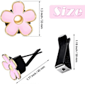 Pikkukuva 2 / 5: 6 kpl Daisy Kukka Ilmastointiaukon Klipsi Ilmastointilaitteen Ulostulon Klipsi Auton Ilmanraikastin Klipsi Koriste Auton Sisustus (3 cm, 3.3 cm)