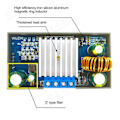 Miniatyrbild 2 av 5: DC DC Boost Converter CC CV 0.5-30V 4A 5V 6V 12V 24V Strömmodul Justerbar Reglerad Laboratorie P