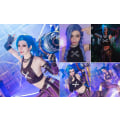 Miniatyrbild 5 av 5: Snabb Leverans 2021 Cosplay Set, League Of Legends, Arcane League Of Legends Cosplay Kostym