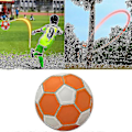 Miniatyrbillede 3 af 5: Curve And Swerve Fodbold, Fodboldlegetøj, Curve Fodbold, Størrelse 4 Swerve Fodbold til Børn, Spark Med Skru Som De Professionelle, Gave til Baghaveleg