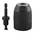 Miniatyrbild 2 av 5: 1/2 tum Nyckellös Borrchuck Borrchuckadapter för Slagskruvdragare Snabbkoppling