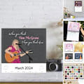 Miniatyrbillede 5 af 5: 2024 Kalender Taylor Swift The Eras Tour Kalender Til Fan