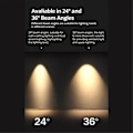 Miniatyrbillede 1 af 5: Matter WiFi LED Spotlight 24° Vinkel Justerbar Understøtter Stemmestyring