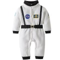 Miniatyrbild 2 av 5: Astronautdräkt Rymddräkt för Bebisar och Småbarn Pojkar Flickor White 95