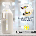 Miniatyrbillede 2 af 5: 2 STK Elektrisk Drikkevare Dispenser Køleskab Mælk Gallon Pumpe Dispenser Børne Drikkehane D