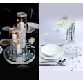 Miniatyrbilde 3 av 5: 2000 stk. Dekorative Diamanter 6mm Fargeløse Diamantkrystaller Transparent Krystall Dekorative Steiner Borddekorasjon Diamantspredning Bryllup D