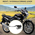 Miniatyrbilde 4 av 5: Bremsespak for 125cc YBR 125 Frontpumpe Sylindersett, Høyre Bremsespak Kaliper
