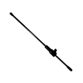 Miniatyrbillede 3 af 5: Carbon Fiber Cello Endepin til 3/4 & 4/4 Cello Dele