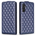 Miniatyrbillede 1 af 5: BF30 Kompatibel til Samsung Galaxy A35 5G Etui Kortholder Vertikal Flip Læder Cover Blue