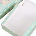 Miniatyrbild 4 av 5: 20 st Kakboxar i papper med hålrum för kakor, muffins, bakverk, presentförpackning