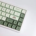 Miniatyrbillede 4 af 5: Matcha Grønne Japansk Stil Keycaps 123 Taster XDA Profil Sublimering PBT Keycaps Personliggørelse DIY Matcha Japanese Pack by paper box