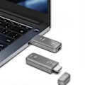 Miniatyrbillede 3 af 5: Trådløs -Kompatibel Sender og Modtager, 4K Sender Understøtter 2.4/5GHz, til Streaming af Video Laptop/Pc/Tv Boks