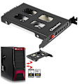 Pikkukuva 1 / 5: Pci Siirrettävä Kotelo Kiintolevylle 2.5 Tuuman Sata Sdd Hdd Adapterille