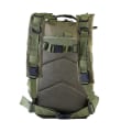 Miniatyrbild 2 av 5: Taktisk Ryggsäck Nylon Militär Ryggsäck Vattentät Camping Jakt Fiske Vandringspack Black (50L)