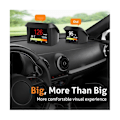 Miniatyrbillede 2 af 5: Digital bil speedometer A202 OBD2 bilcomputer bil display instrument OBD2 head-up display turcomputer