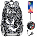 Miniatyrbild 1 av 4: Venom Fashion Tryckt Usb Ungdoms Skolväska (2-114) Color-6