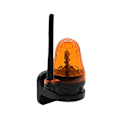 Miniatyrbillede 2 af 5: Universal 12V-265V LED Signal Alarm Lys Strobe Blinkende Lys Vægmonteret Nødadvarselslampe f