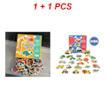 Miniatyrbillede 1 af 5: 1~5 STK. Børn Matchende Puslespil Dyr Transport Frugter Grøntsager Tidlig Læring Legetøj til Børn Børn Pædagogisk Legetøj Mix A 2pcs