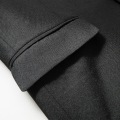 Miniatyrbilde 4 av 5: Uformell blazer for menn, jakke med to knapper Black M