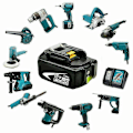 Miniatyrbillede 3 af 5: 6.0 Ah Erstatningsbatterier til Makita 18 V, Kompatibel med Makita 18 V Batteriværktøj Erstatning for Makita Batteri