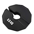 Miniatyrbillede 1 af 5: Gym Micro-Vægtskiver Håndvægt Fraktionel Vægtskive Gummi Fraktionel Vægtskive Add-on Ændring Sort 0,5 kg