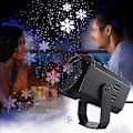 Miniatyrbillede 2 af 5: 24 Mønstre Udendørs Juleprojektor 8w Led Laser Projektionslys EU PLUG