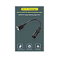 Pikkukuva 2 / 5: Adapteri Muunnin DMX-kaapeli Jatkojohto XLR 3 Pin - RJ45 Verkkoliitin (Uros)