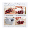 Miniatyrbild 3 av 5: Frukter Grönsaker Dehydrator Torktumlare Salladsslunga Rengöringskorg Korg Tvätt Frukt Tvättmaskin Ren Mach