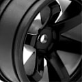 Pikkukuva 5 / 5: 4 kpl 1/10 On-Road Drift -auto 52x26 mm pyörän napa 1,9 tuuman kiipeilyauton pyörän vanne TT02:lle, musta