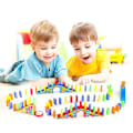 Miniatyrbild 3 av 4: Qian Domino Blocks Dominoes Brädspel Plast