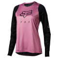 Miniatyrbillede 1 af 2: Sommer FOX langærmet udendørs sports åndbar langærmet T-shirt til kvinder pink XL