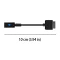 Miniatyrbilde 4 av 5: PSP GO Type-C ladeadapter 10 cm smart chip sikker