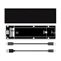 Miniatyrbild 1 av 5: För 2012 Air A1425 A1398 A1465 A1466 SSD-fodral USB3.2 GEN2 6Gbps M.2 SATA SSD-box SSD-kabinett 2 Ca
