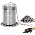 Miniatyrbillede 1 af 5: Te-infuser. Te-si Fine Mesh Te-filter 304 Rustfrit Stål Honeycomb