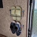 Miniatyrbild 3 av 4: Vikbart Skoställ i Aluminium för Husbil, Förvaringslåda för Camping, Ställ för Utomhusbruk