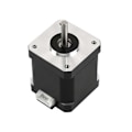 Miniatyrbillede 1 af 5: 42 Trinmotor Højde 60mm Motor med 1000XH2.54 Kabler til 3D Printer Ekstruder - Sort
