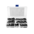 Miniatyrbild 5 av 5: 340 st M3M4M M6M8M10M12 Hål Retentionsring Lagerklämma 65 Mn Stål Stjärnlås Låsmutter Sortiment
