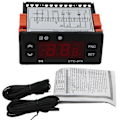 Miniatyrbild 1 av 5: ETC-974 Digital Temperaturkontroller Mikrodatorkyltermostater Kyltermostat Larm 220V NTC-sensor