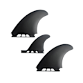 Pikkukuva 1 / 5: Surfboard Fibreglass Fin MR Twin Fins Single Tab -surffilaudoille, Shortboard